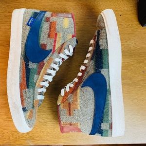 Nike x Pendleton Blazer Sneakers size 10.5